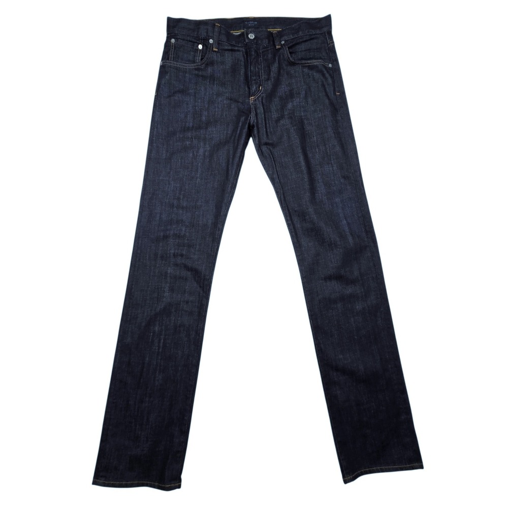 Citizens of Humanity Core Jeans Mens 33 Blue Dark Wash Straight Premium Denim